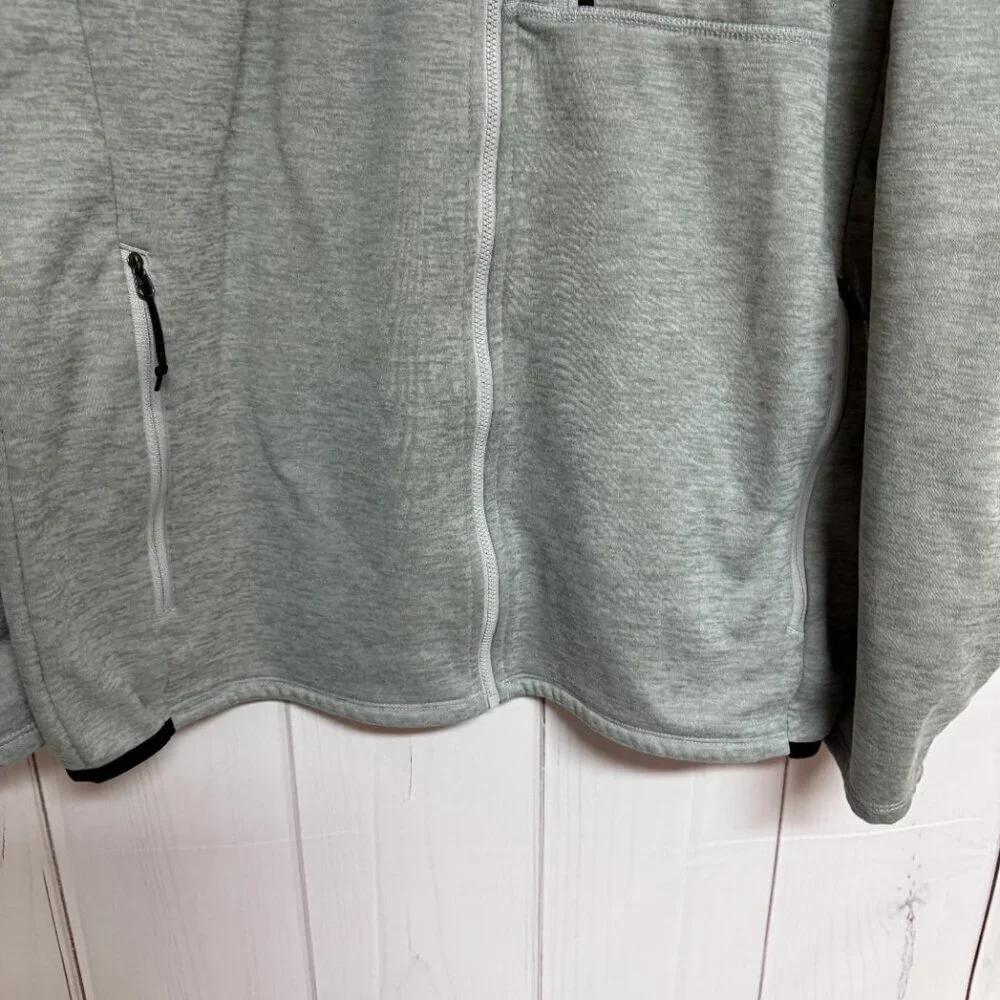 The North Face Canyonlands Full-Zip Fleece Jacket Men’s L Gray‎ EUC